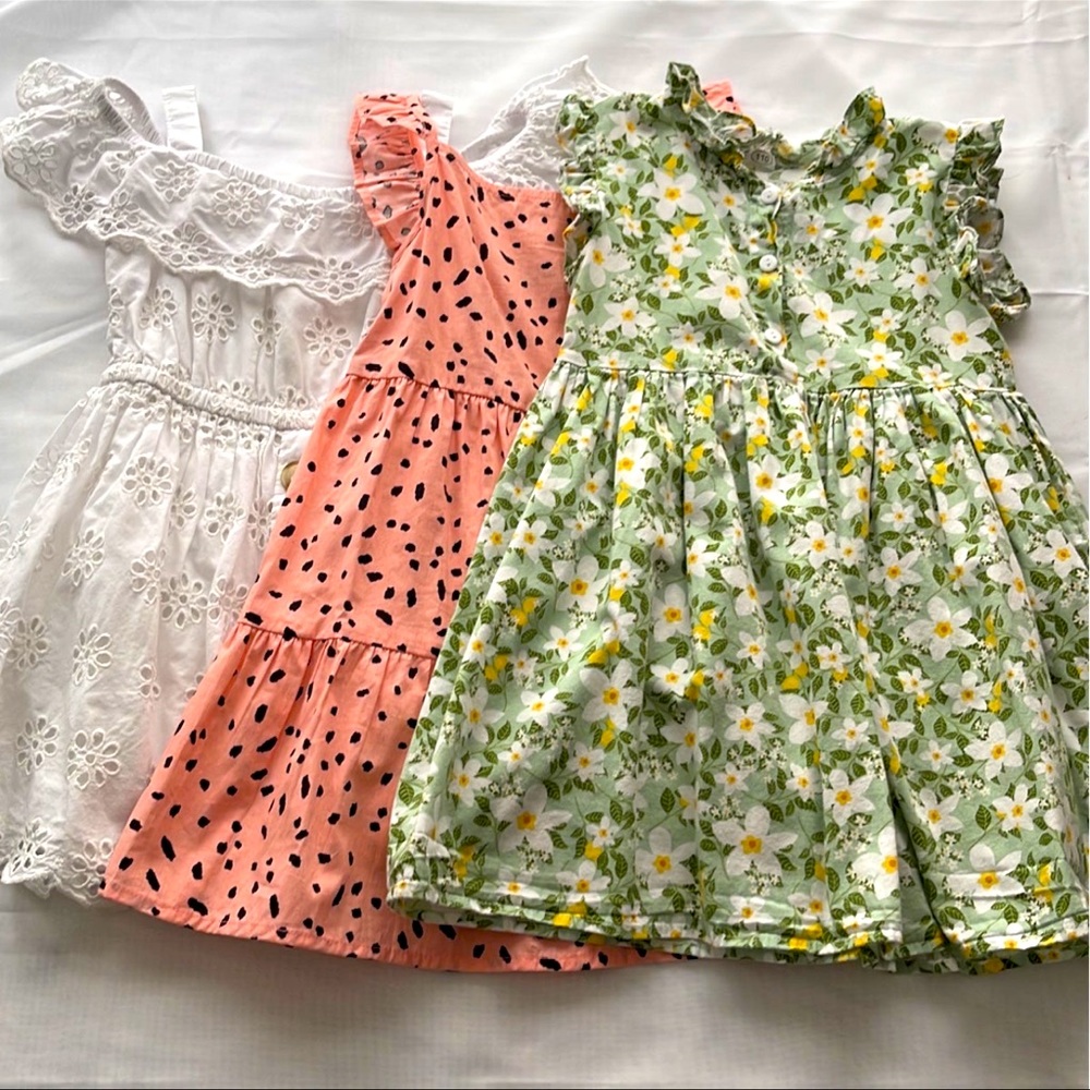 Primark + Shein Kids Dresses Girls Size 3-4 Years Lot3
